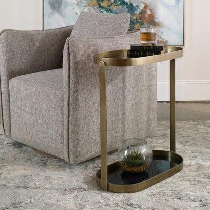 Uttermost Adia Antique Gold Accent Table 25081 - 25081