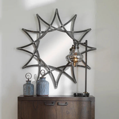 Uttermost Solaris Iron Star Mirror 09766 - 09766