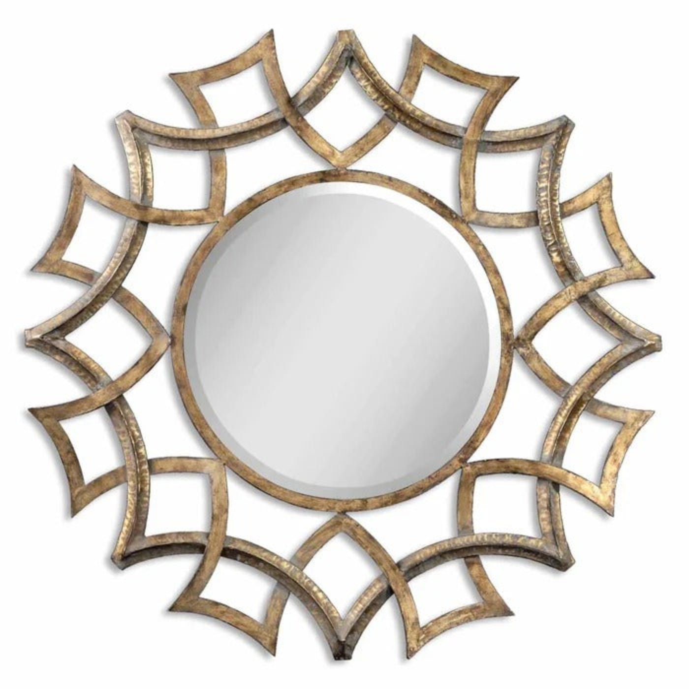 Uttermost Demarco Round Antique Gold Mirror 12730 B -  12730 B