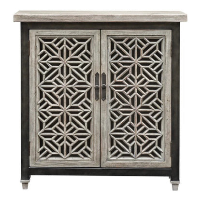 Uttermost Branwen Aged White Accent Cabinet 25772 - 25772
