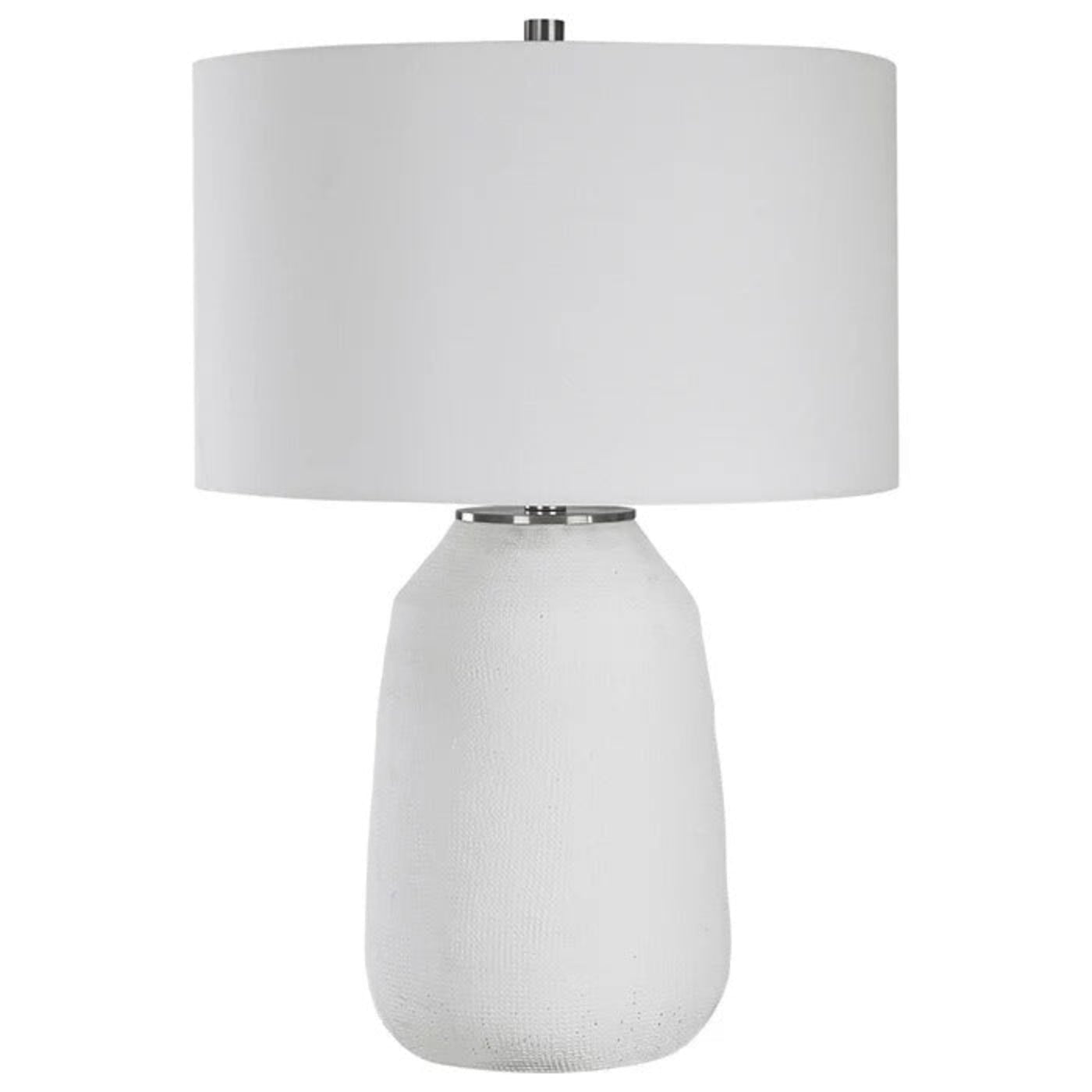 Uttermost Heir Chalk White Table Lamp 30105-1 -  30105-1