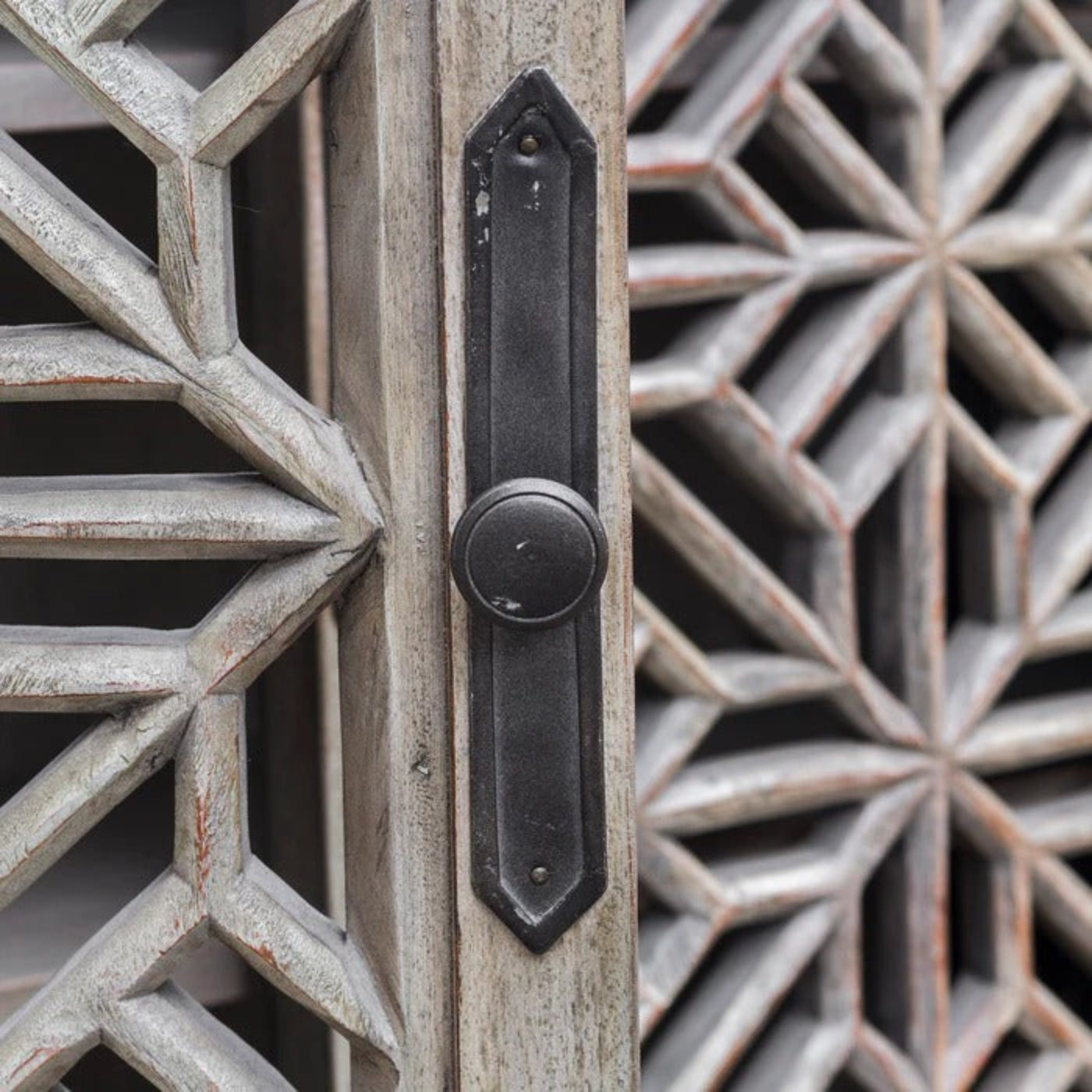 Uttermost Branwen Aged White Accent Cabinet 25772 - 25772