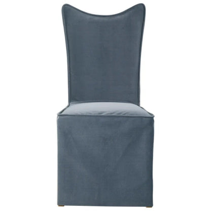 Uttermost Delroy Armless Chair, Gray, Set Of 2 23577-2 - 2 23577-2