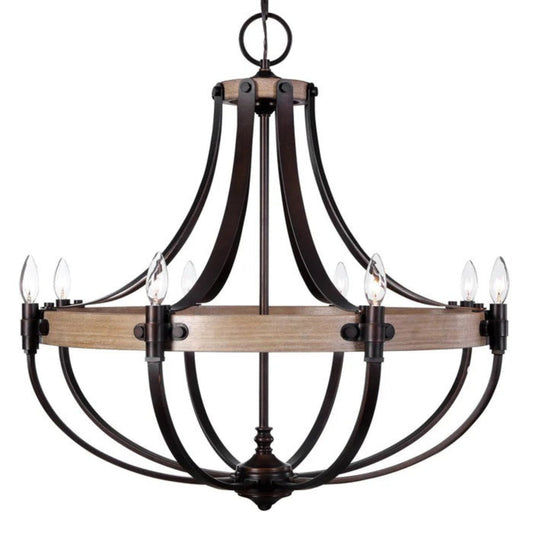 Uttermost Dubois 8 Light Chandelier 21329 -  21329