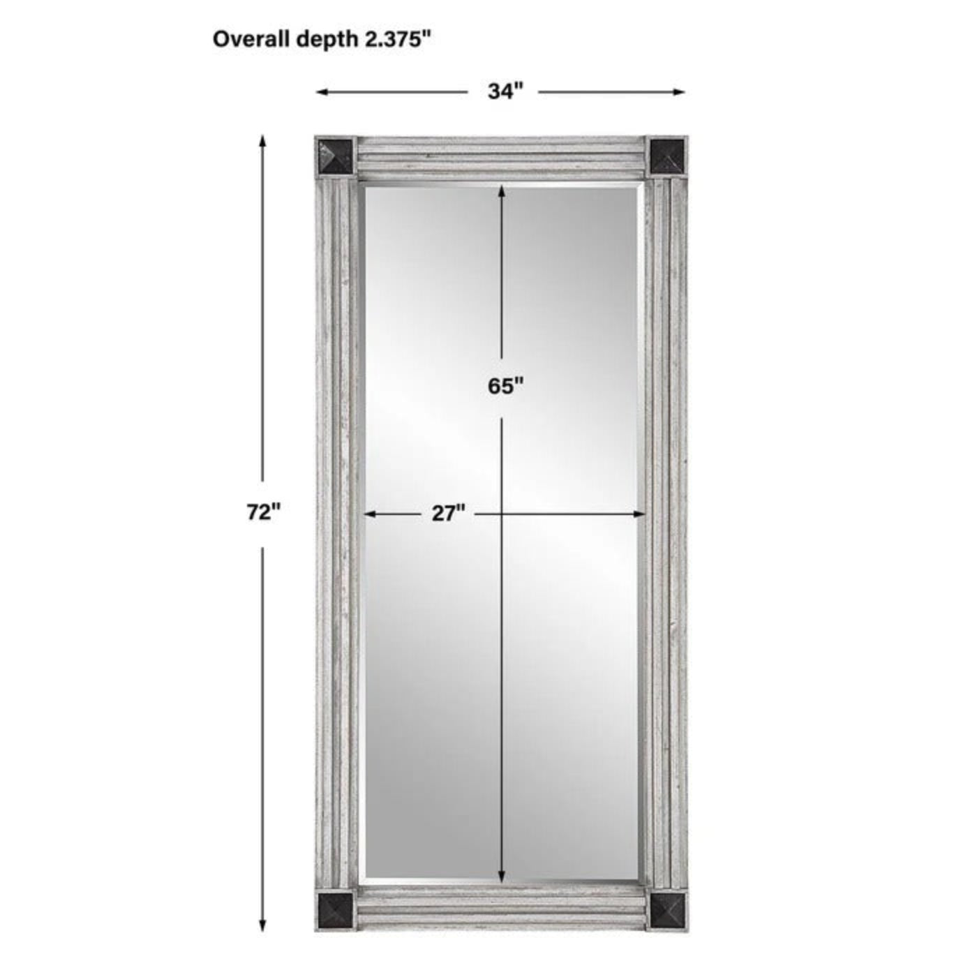 Uttermost Manor Distressed Oversized Mirror 09820 - 09820