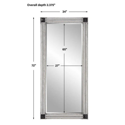 Uttermost Manor Distressed Oversized Mirror 09820 - 09820