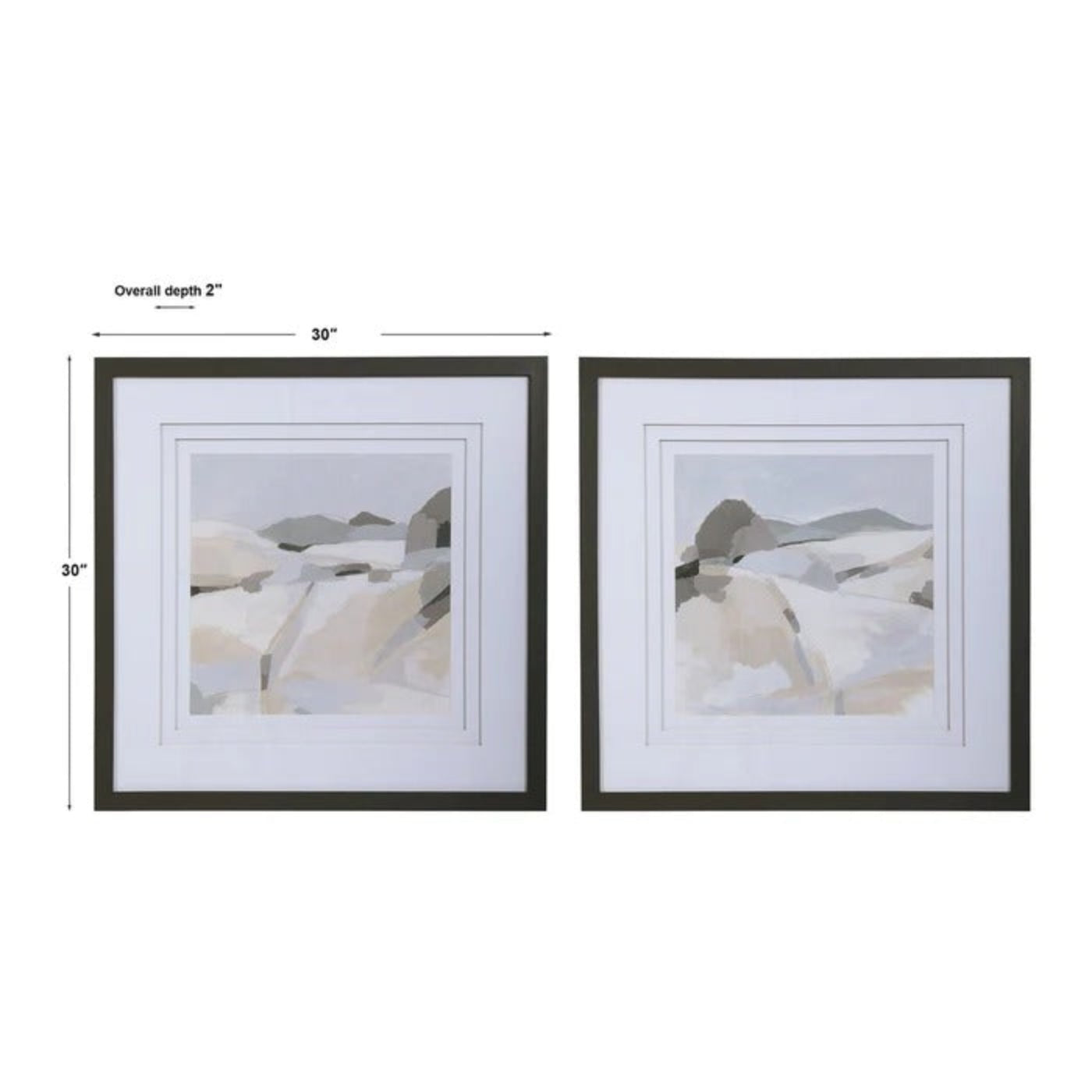 Uttermost Western Landscape Modern Prints, S/2 41618 -  S/2 41618