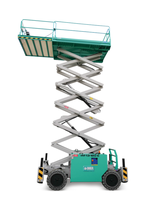 IMER Scissor Lift | 49 ft Working Height | Electric & Diesel | IM 7043 RT