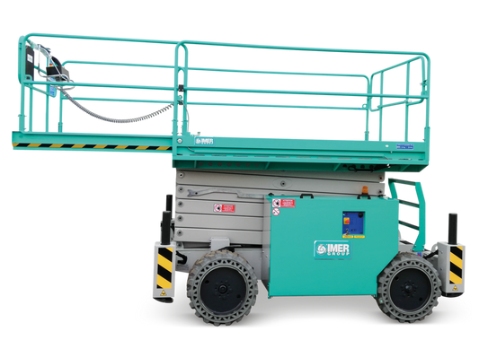 IMER Scissor Lift | 49 ft Working Height | Electric & Diesel | IM 7043 RT