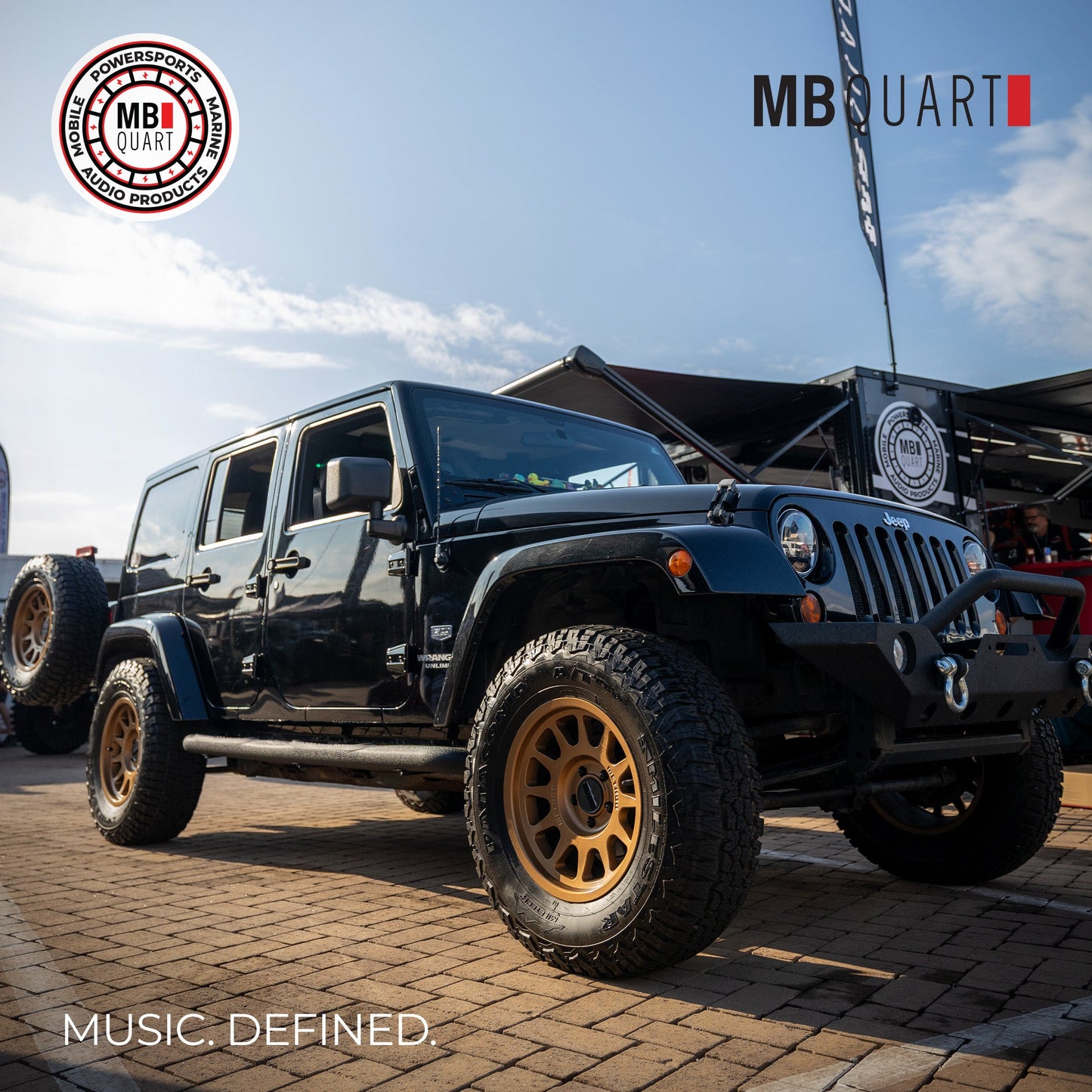 MB Quart Stage 4 Audio System for Jeep Wrangler JL 18-23/Gladiator JT 20-26 - 422642