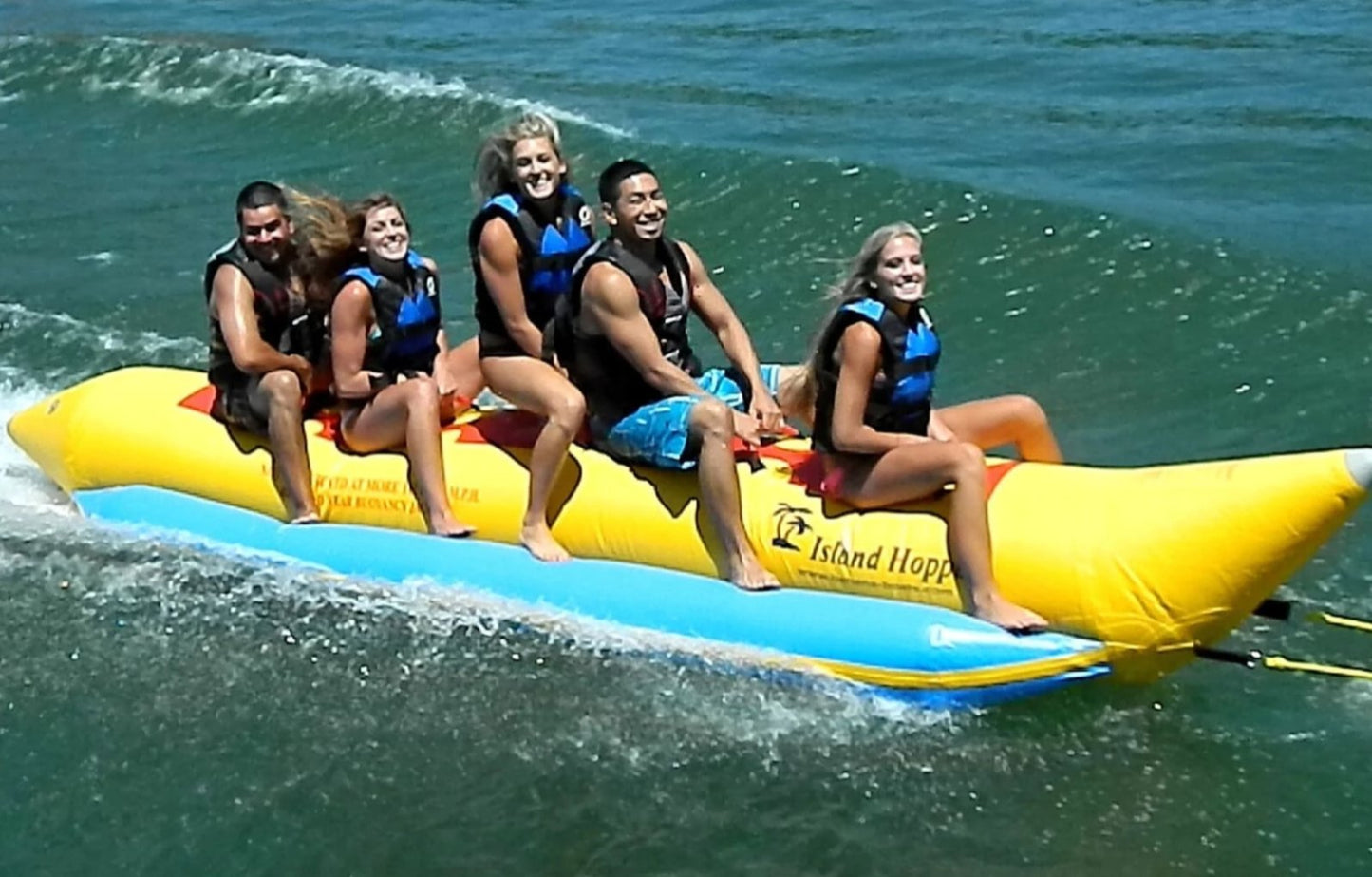 Island Hopper Recreational Banana Boat 5 Passenger - PVC-5