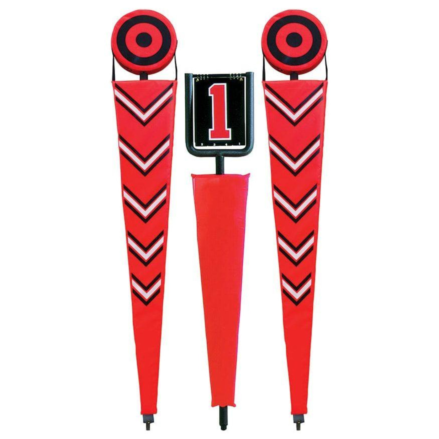 Jaypro Football Flip Down Indicator with 8' Chain Package - FBCSPKG