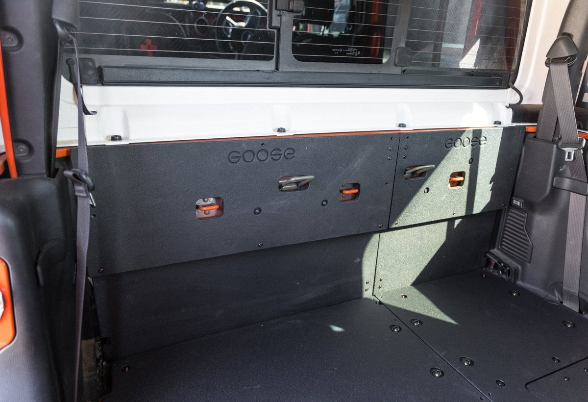 GOOSE GEAR Jeep Gladiator 2019-Present JT 4 Door - Back Wall - 3116-GGR-SH
