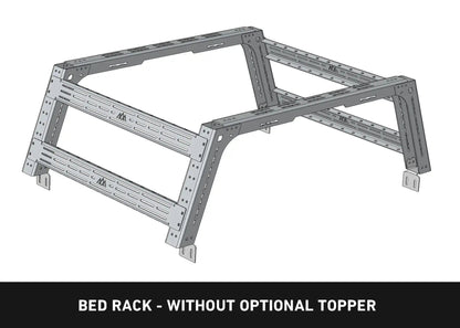 Backwoods Adventure Jeep Gladiator Overland Bed Rack (2020-2026) - BWTT4B-9845-JT