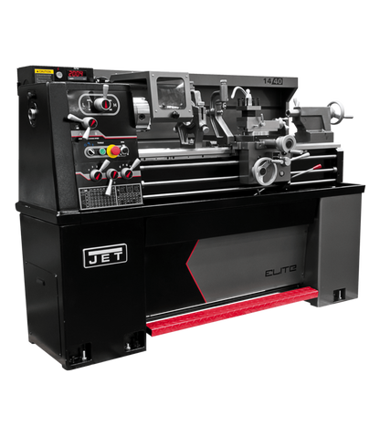 JET Elite Lathe E-1440VS with ACU-RITE 303 CSS DRO with Taper Attachment and Collet Closer - JT9-892468