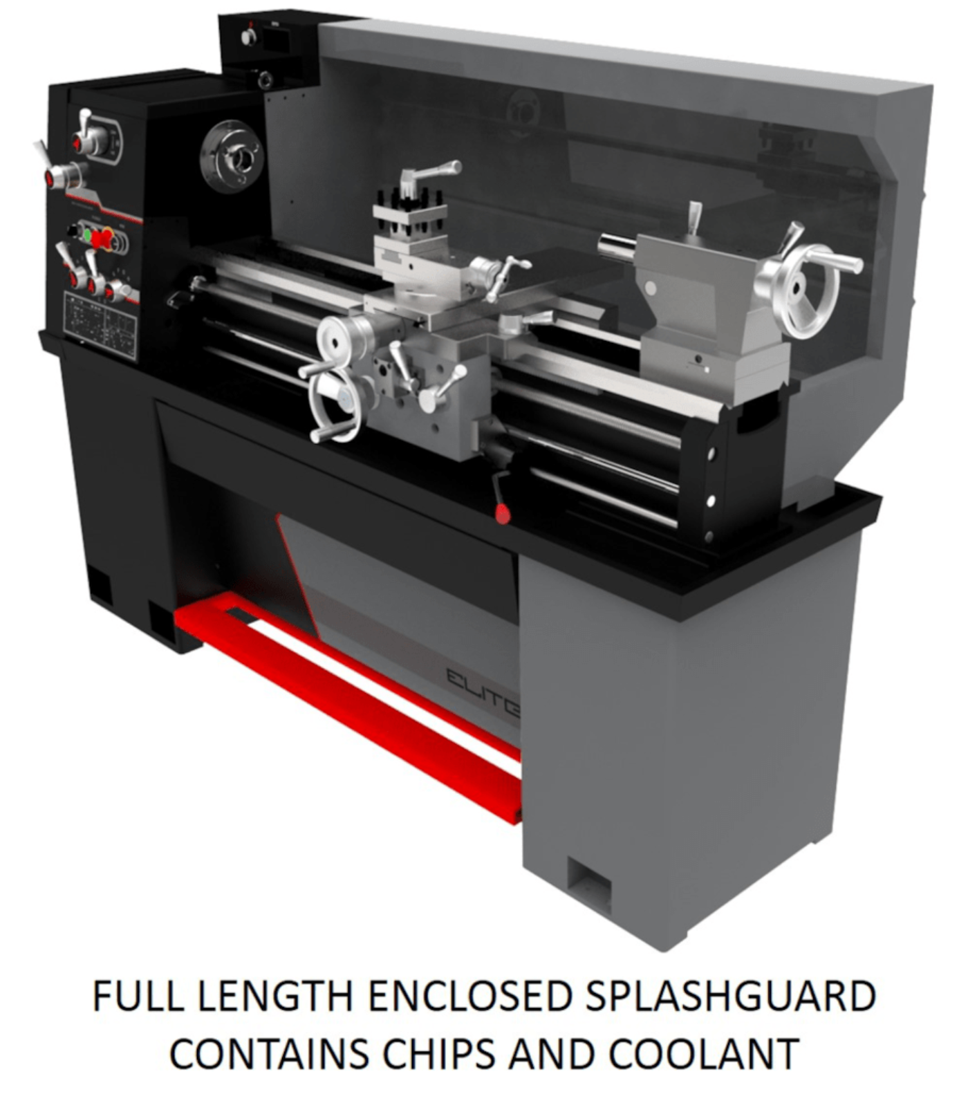 JET Elite Lathe E-1440VS with ACU-RITE 303 CSS DRO with Taper Attachment and Collet Closer - JT9-892468