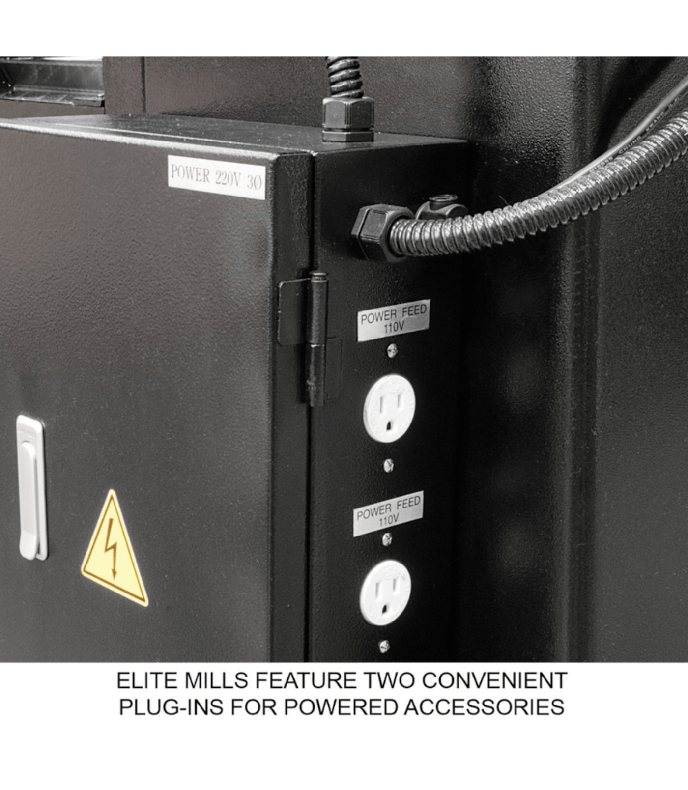 JET Elite EVS-949 Mill with 2-Axis ACU-RITE 203 DRO and X, Y-Axis JET Powerfeeds - JT9-894312