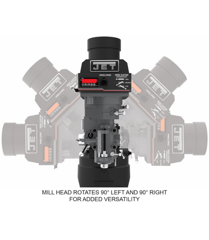 JET Elite ETM-949, Elite 9x49 Variable Speed Mill - JT9-894010