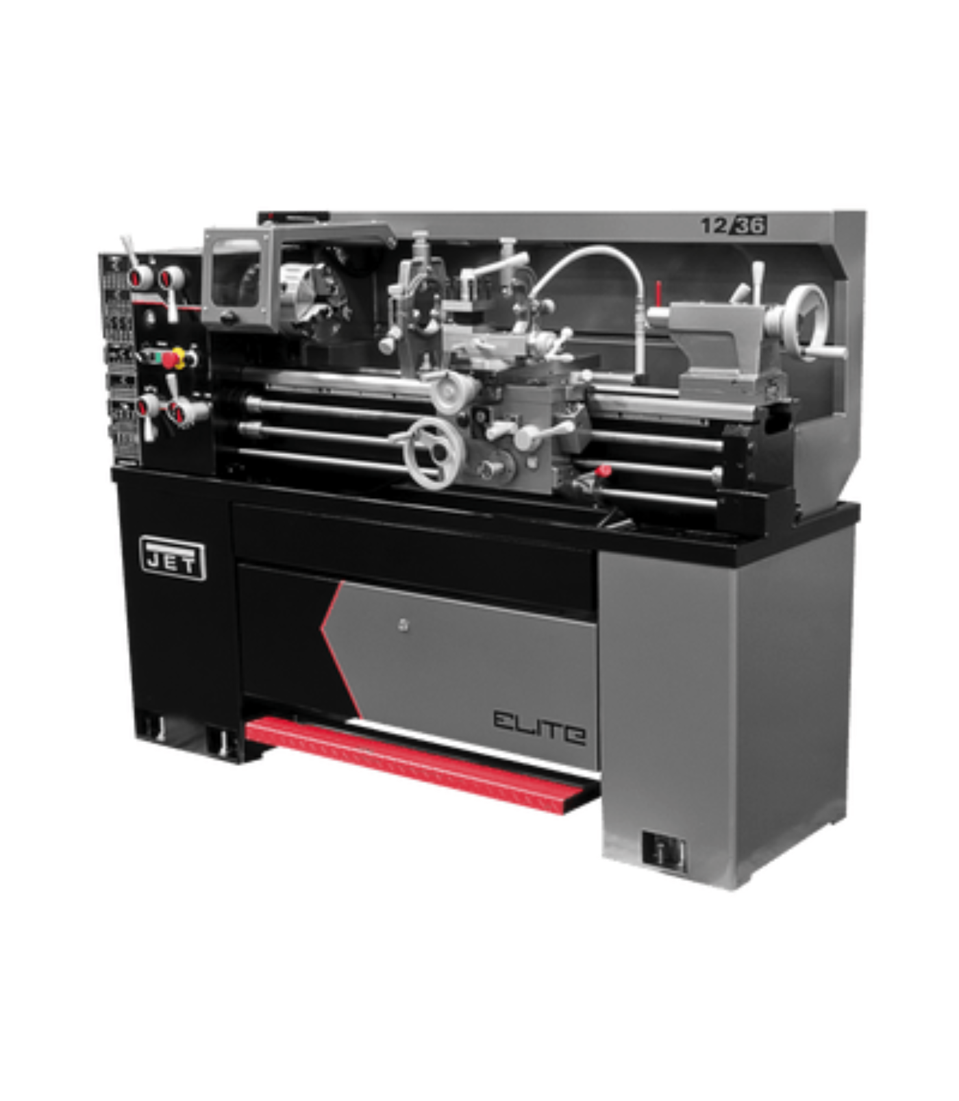 JET Elite Lathe E-1236VS with Collet Closer - JT9-892301