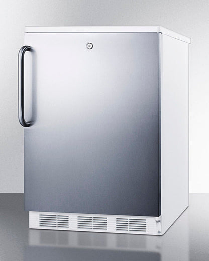 Accucold Summit - 24" Wide Built-In Refrigerator-Freezer  -  CT66LWBISSTB