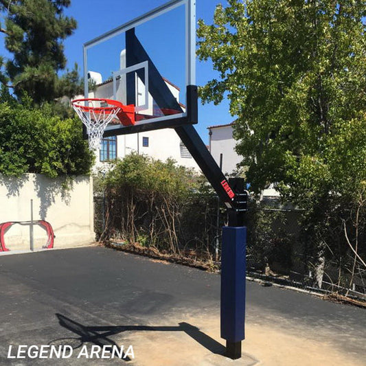 Adam Equipment First Team Legend Fixed Height Basketball Goal