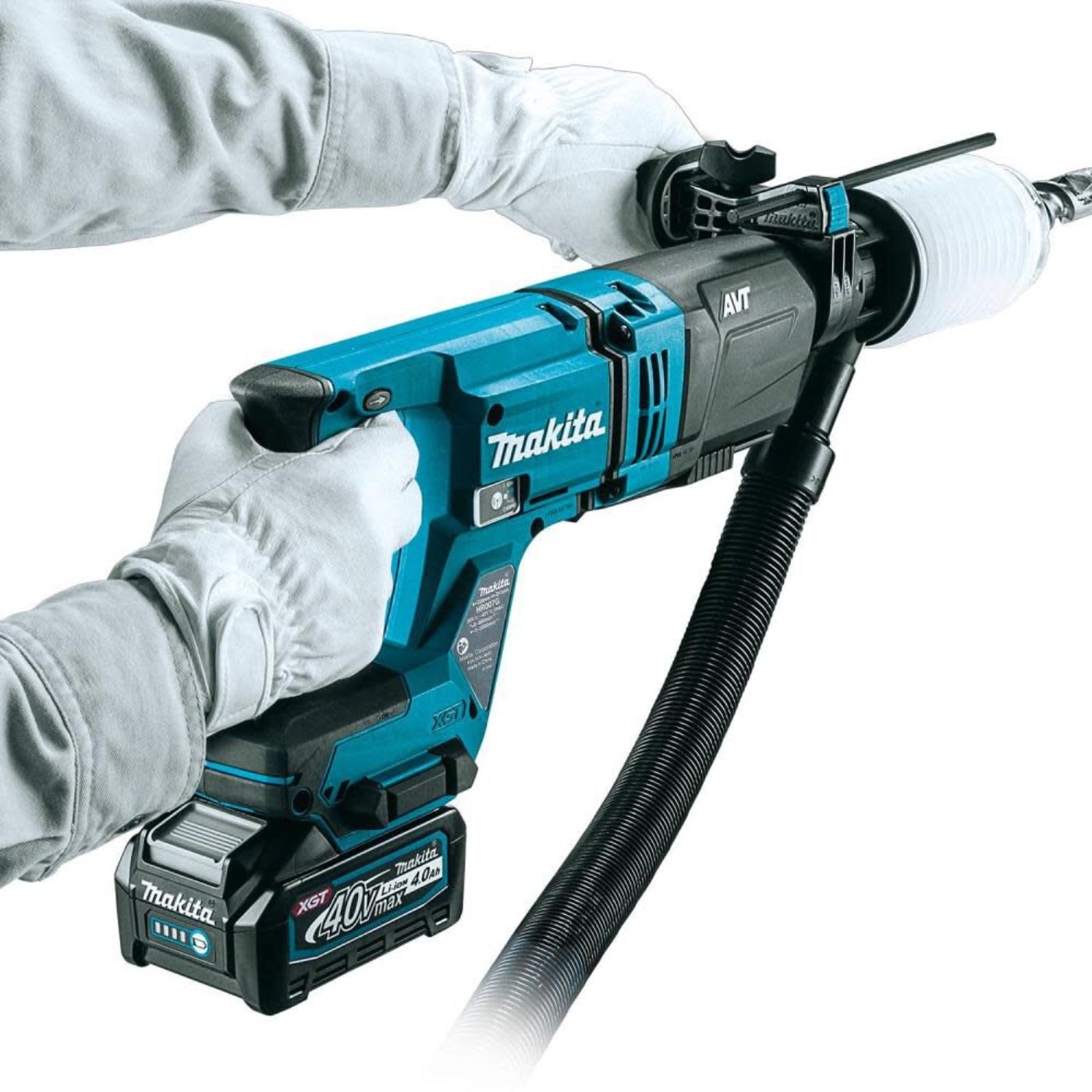 Makita 40V Max XGT️ 1-1/8in AVT Rotary Hammer Kit & FREE Makita GRH07ZW - GRH07M1