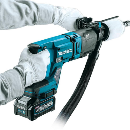 Makita GMH04PLX 80V max (40V max X2) XGT Brushless 70 lb. 1‑1/8" Hex AVT Breaker Hammer Kit, AWS Capable (8.0Ah) & FREE Makita GRH07M1 - GMH04PLX