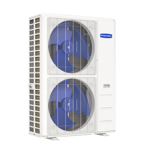 MRCOOL Hyper Heat 2nd Gen 60K BTU, 5 Ton, 16 SEER2 Heat Pump Condenser and Ducted Air Handler with 10kW Heat Kit  - C60HP230BL00H10