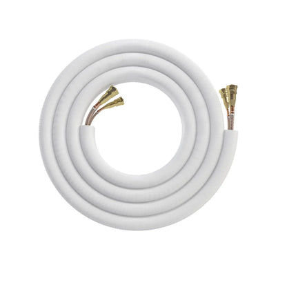 MRCOOL DIY 5th Gen 50 Ft. Pre-Charged Quick Connect Line Set with DIY Pro Cable, 1/4" x 1/2", for DIY 18K Mini Split Indoor Air Handler (DIY50-1412C-O)