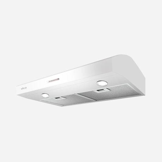 ELICA ALLASIO WHITE Undercabinet Range Hood 30" wide - 300CFM White - EAL330W1