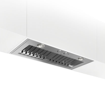 ELICA SCANNO Insert Range Hood 28 1/2" wide - 600CFM in Stainless Steel - ESC628SS