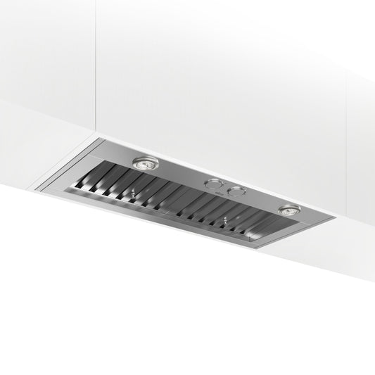 ELICA SCANNO Insert Range Hood 28 1/2" wide - 600CFM in Stainless Steel - ESC628SS