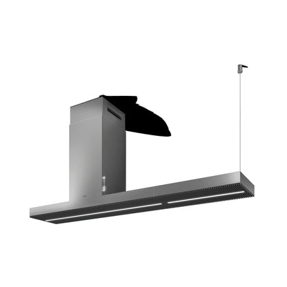 ELICA HAIKU IS Island Range Hood 70" wide - 600CFM in Stainless Steel - EHI670SS