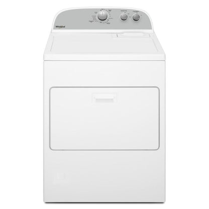 WHIRLPOOL 7.0 cu. ft. Top Load Gas Dryer with AutoDry Drying System White - WGD4950HW