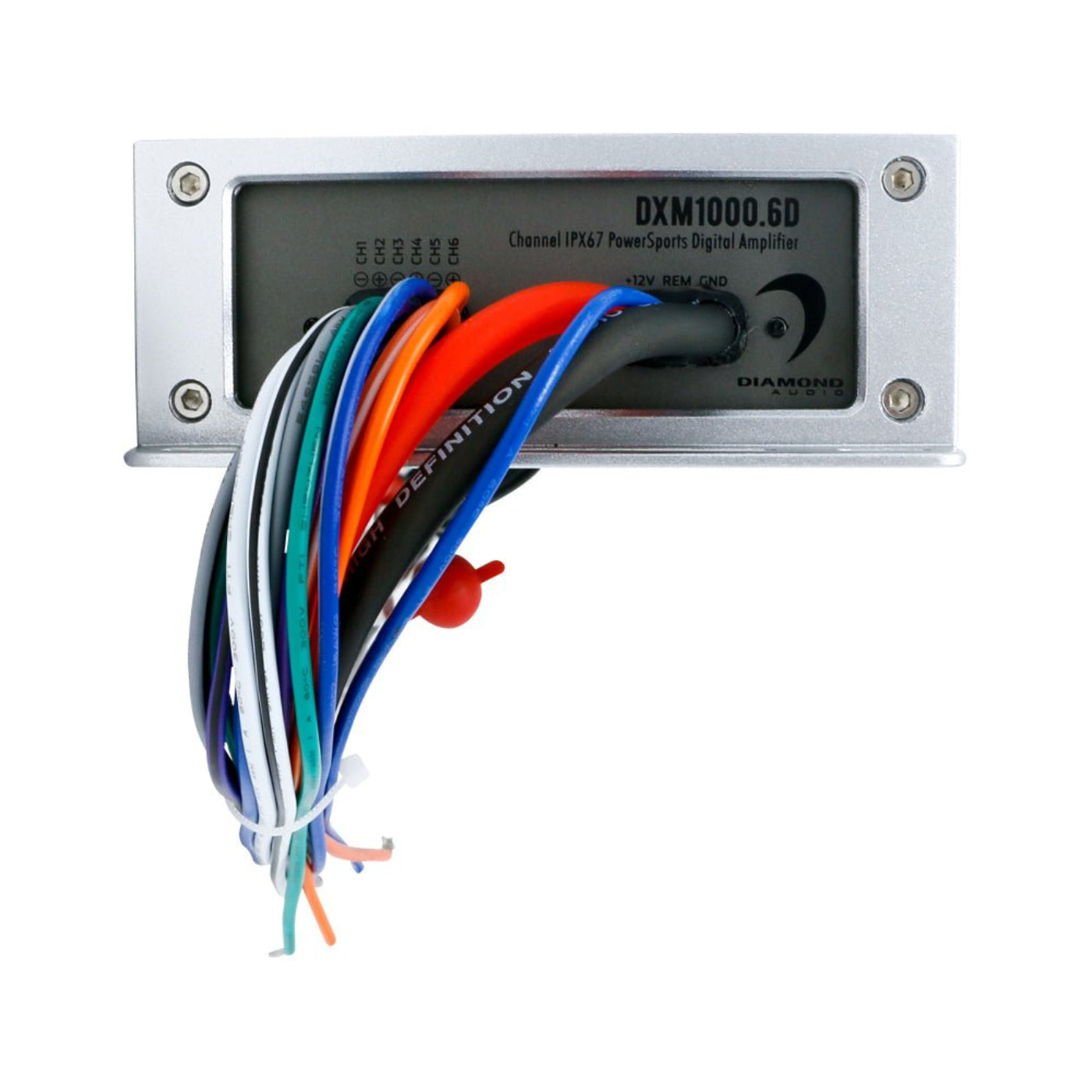 Diamond Audio 6-Channel DXM Series Full Range Class D Waterproof Amplifier - DXM1000.6D