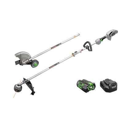 EGO Power+ 15" Trimmer and 8" Edger Attachment Multi-Head Tool Combo Kit with 5.0AH Battery and Charger - MHC1502