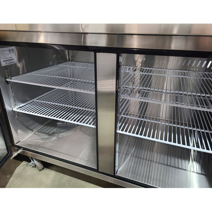 Migali C-PP67-HC 67" Refrigerated Pizza Prep Table 2 Door - C-PP67-HC
