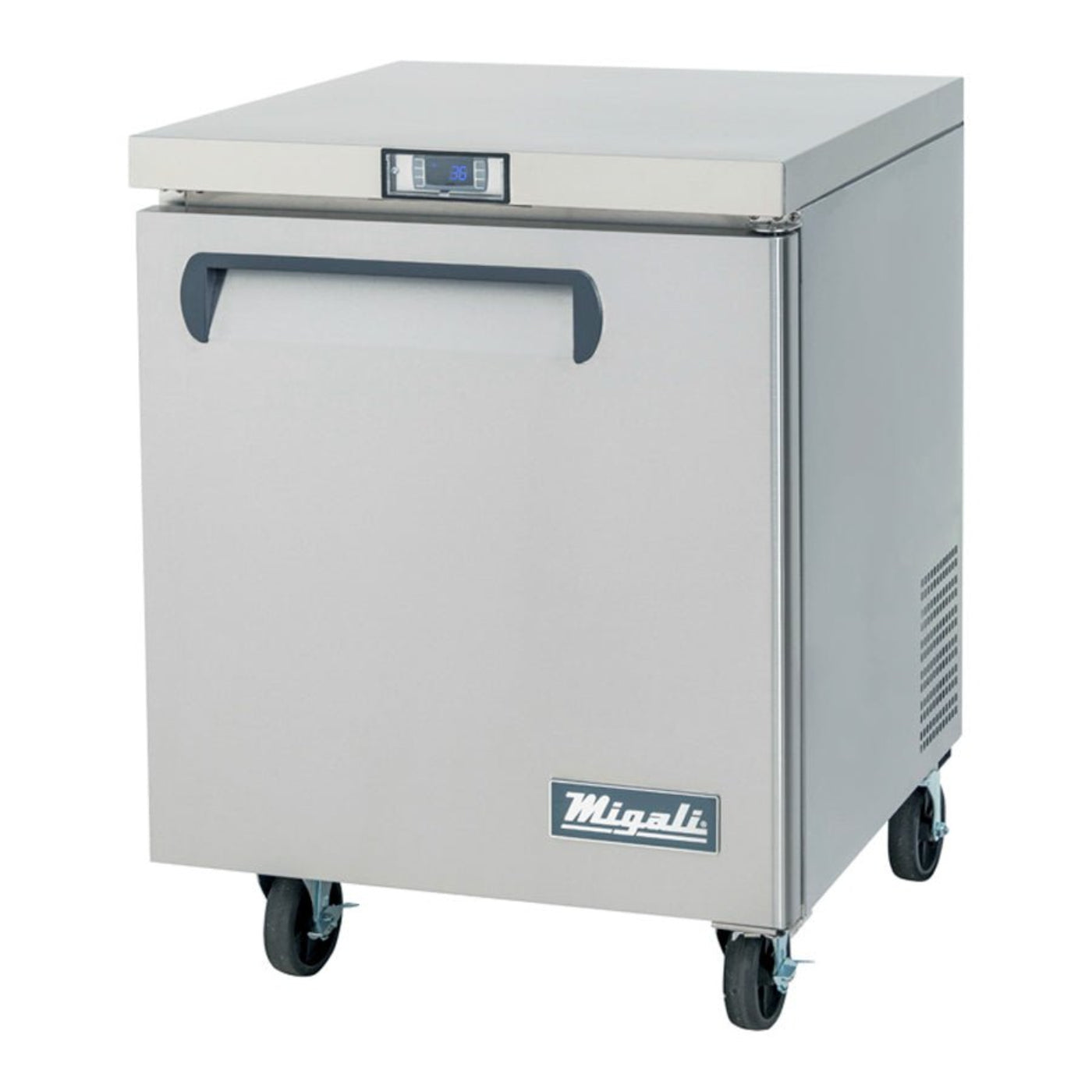 Migali C-U27R-HC 1-Door Undercounter Refrigerator 6.5 Cu Ft - C-U27R-HC