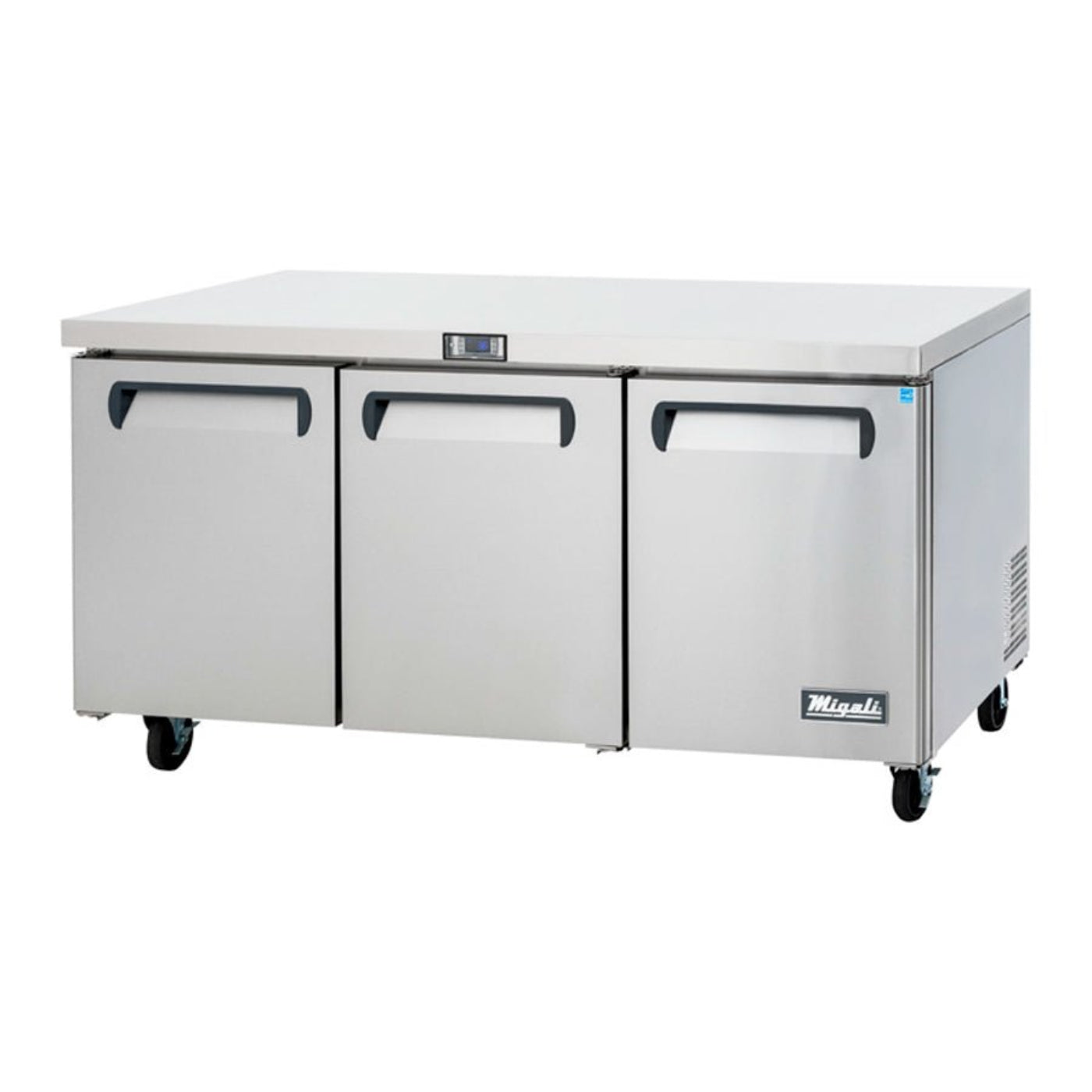 Migali C-U72R-HC 3-Door Undercounter Refrigerator – 24.5 Cu Ft - C-U72R-HC