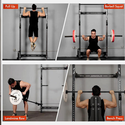 Mikolo Fitness FOLDGYM Essential Package - DM-QJ-R-HP-RRB