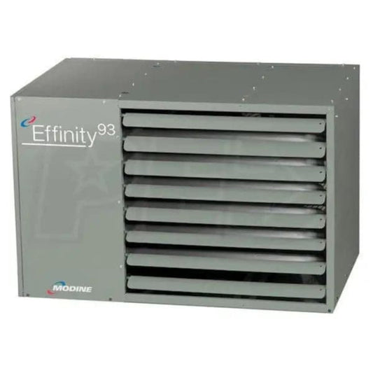 Modine Effinity 215K BTU Commercial Heater, High-Efficiency, NG, Direct Spark Ignition, Separated Combustion - Effinity 215K