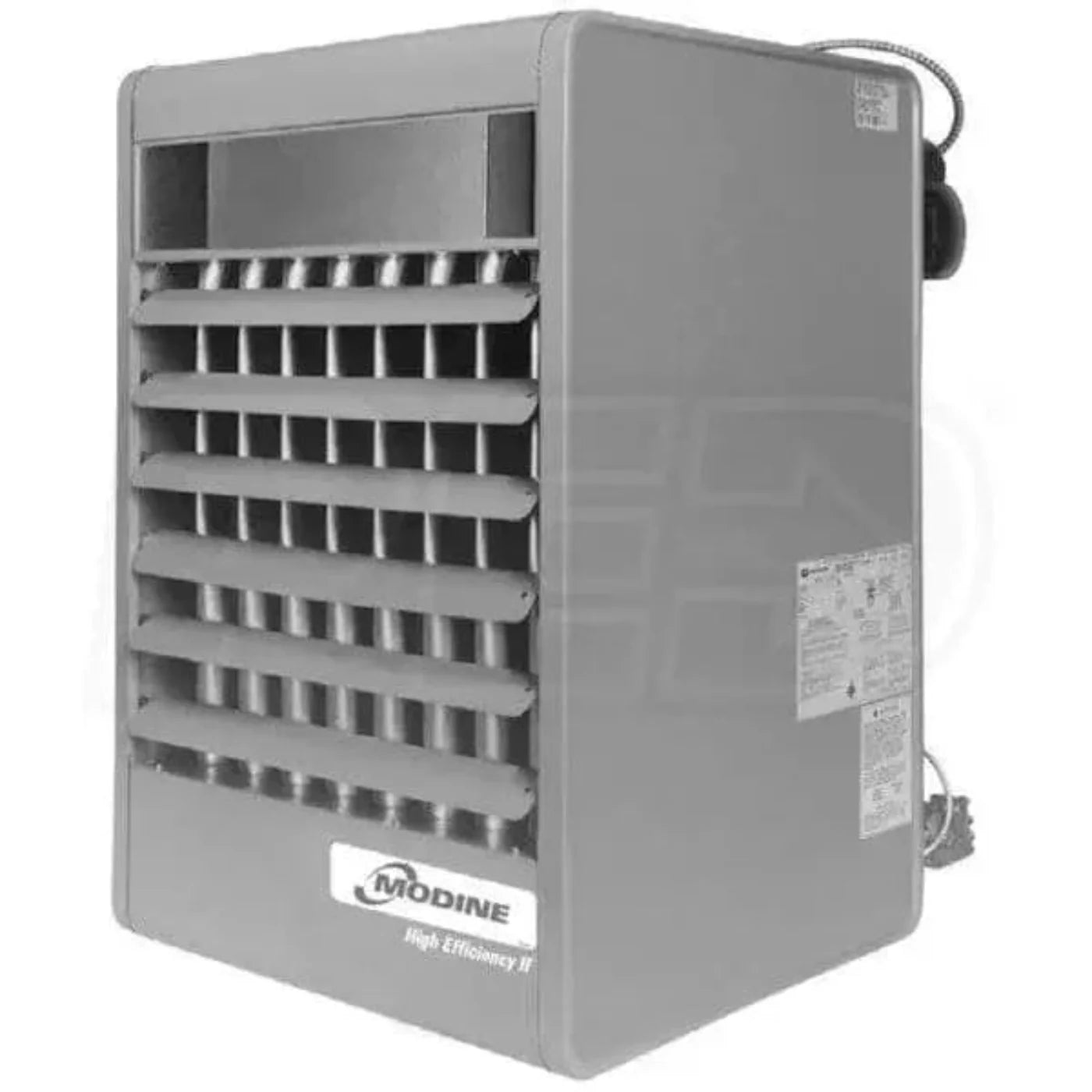 Modine Commercial Workspace Heater - 250K BTU/Intermittent Pilot Ignition/NG/Single Stage w/Aluminized Steel Heat Exchanger & Burner - PDP250AE0130