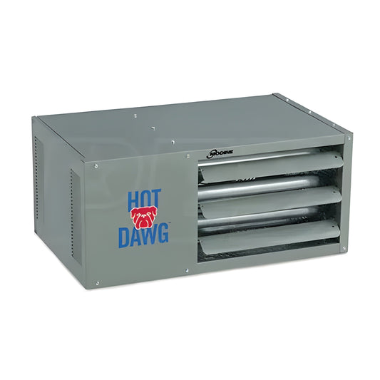 Modine Hot Dawg Garage Heater - 100K BTU/Direct Spark Ignition/LP/Single Stage w/Aluminized Steel Heat Exchanger