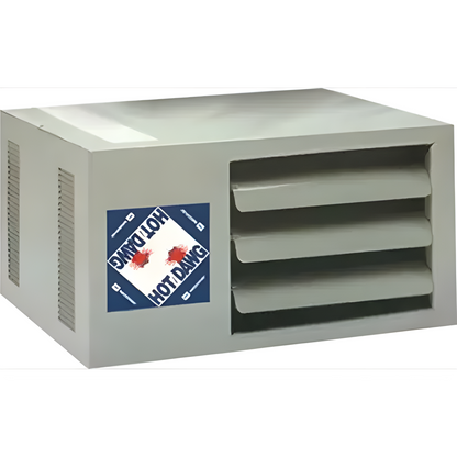 Modine Hot Dawg Garage Heater - 60K BTU/Direct Spark Ignition/NG/Blower/Single Stage w/Aluminized Steel Heat Exchanger