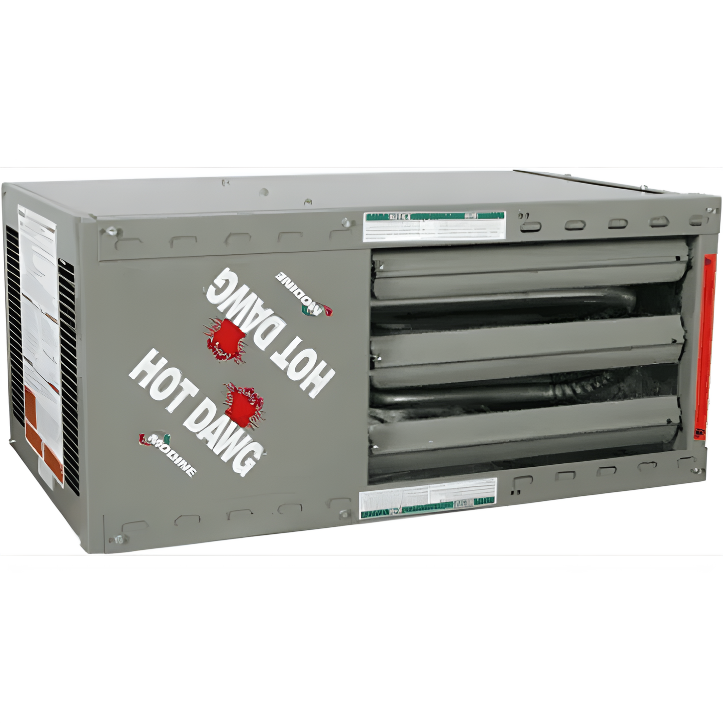 Modine Hot Dawg Garage Heater - 60K BTU/Direct Spark Ignition/LP/Single Stage w/Aluminized Steel Heat Exchanger