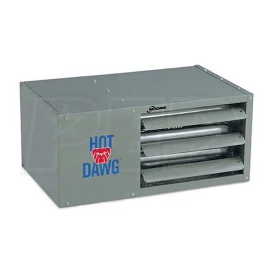 Modine Hot Dawg Garage Heater - 75K BTU/Direct Spark Ignition/NG/Separated Combustion/Single Stage w/Aluminized Steel Heat Exchanger