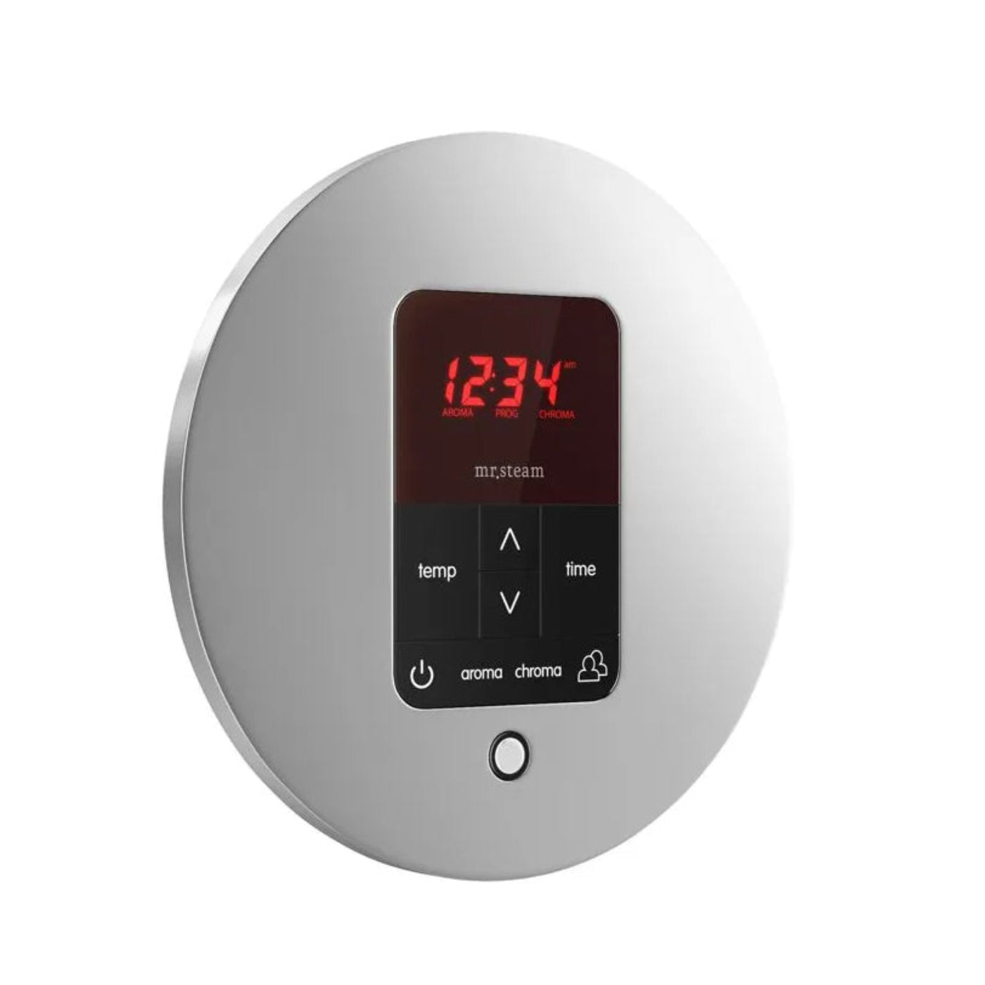 Mr. Steam MSITPLUSRD-PC - iTempo Plus Round Steam Shower Control - Polished Chrome - MSITPLUSRD-PC