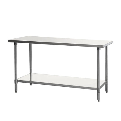 Chef AAA , Commercial 72" Work Table 72" x 30" x 34" Stainless Steel - SSTW-3072
