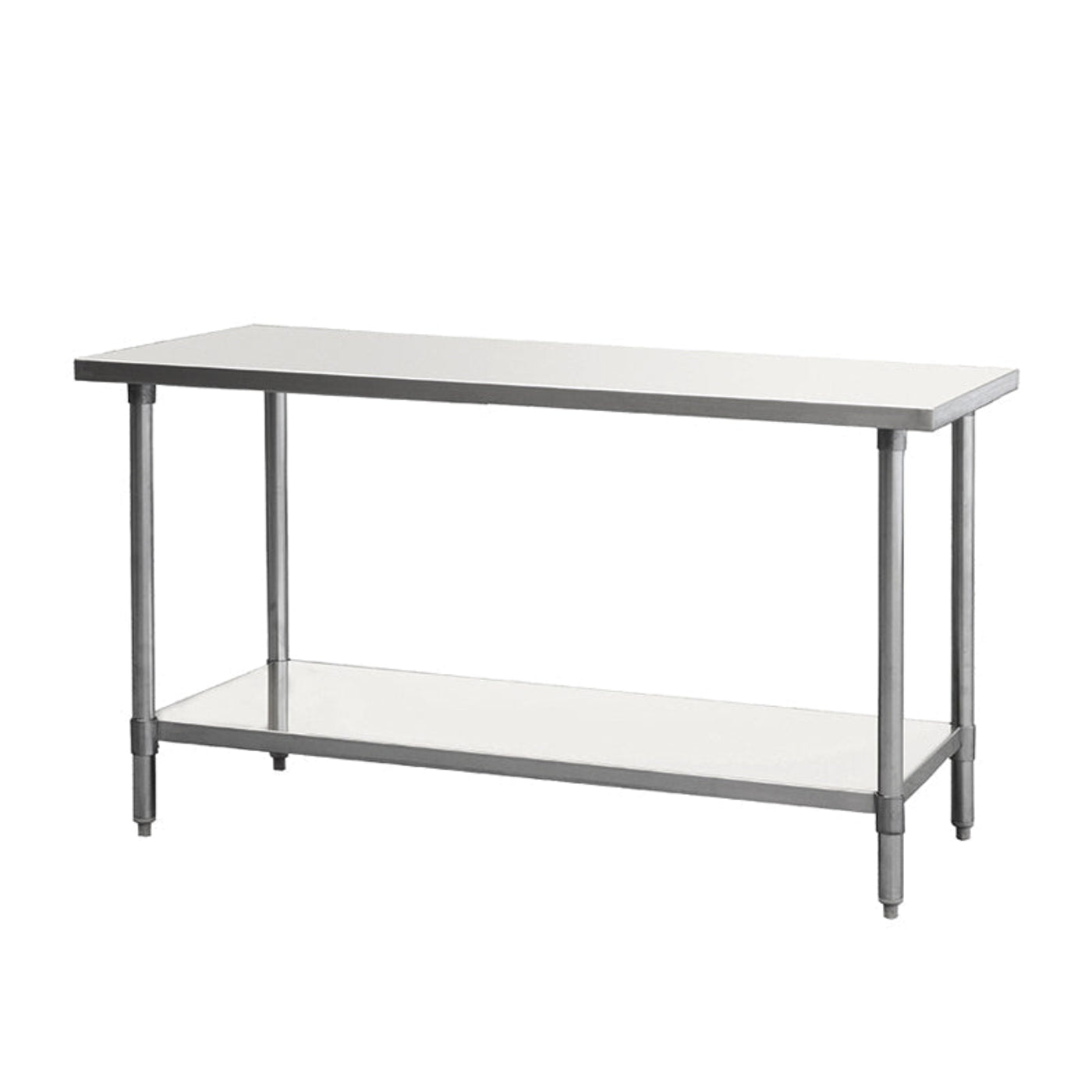 Chef AAA  Commercial 48" Work Table 48" x 30" x 34" Stainless Steel NSF - SSTW-3048