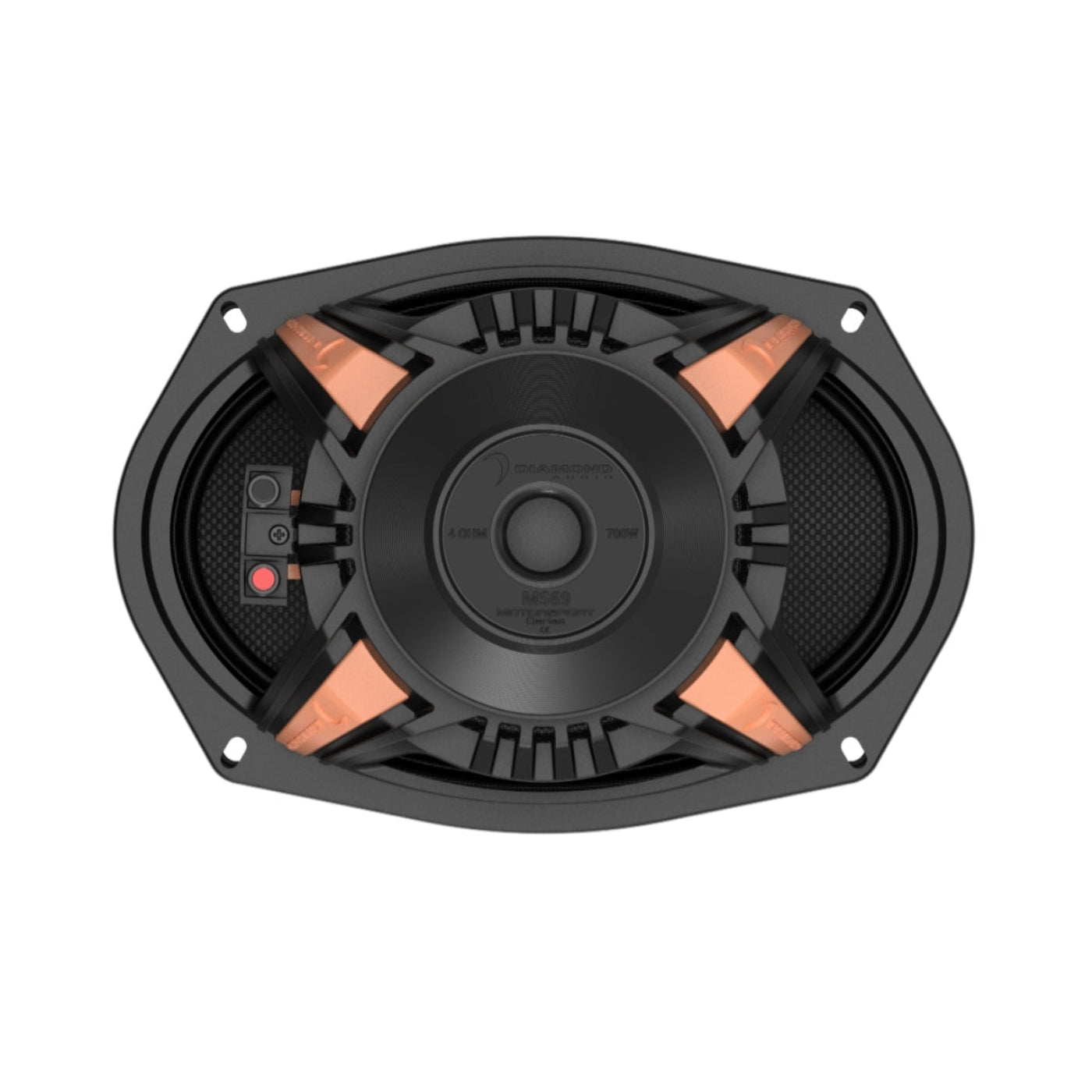 Diamond Audio 6"x 9" MSNEO Series High Output Neo Midrange Speakers (4Ω) - MS69NEO